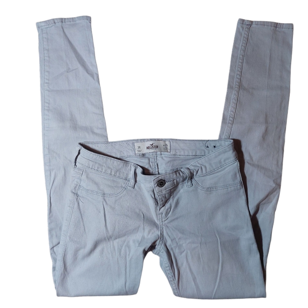 Hollister White Jeans